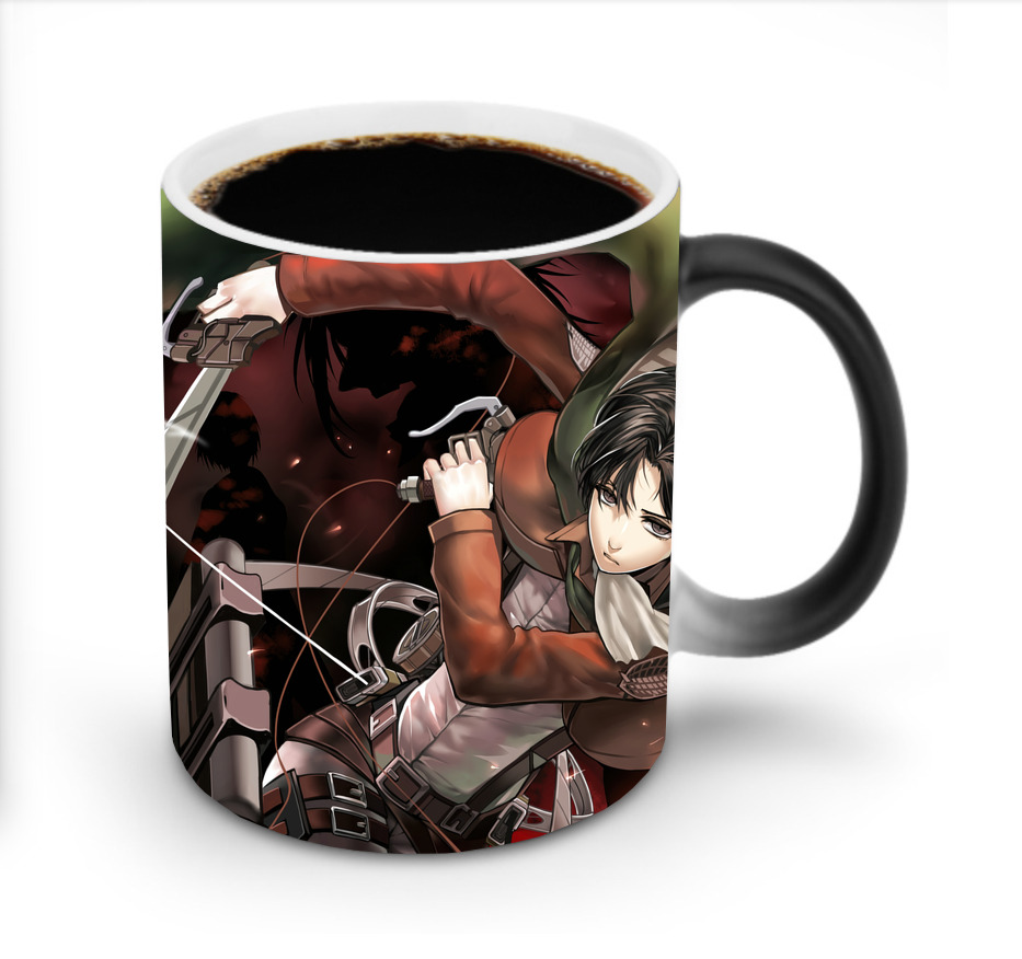 （画像用） 進撃の巨人 Attack on Titan 温度変色マグカップ