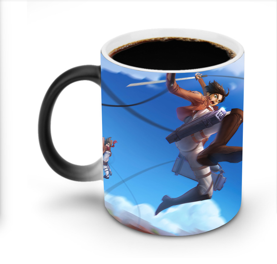 （画像用） 進撃の巨人 Attack on Titan 温度変色マグカップ