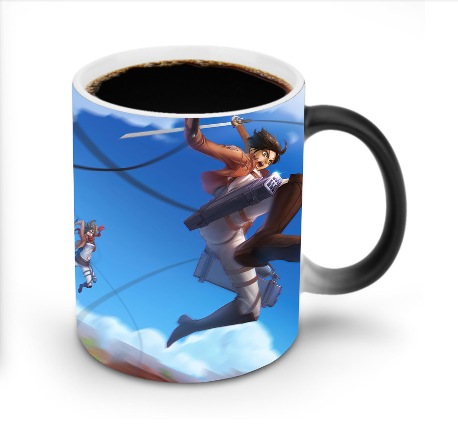 （画像用） 進撃の巨人 Attack on Titan 温度変色マグカップ