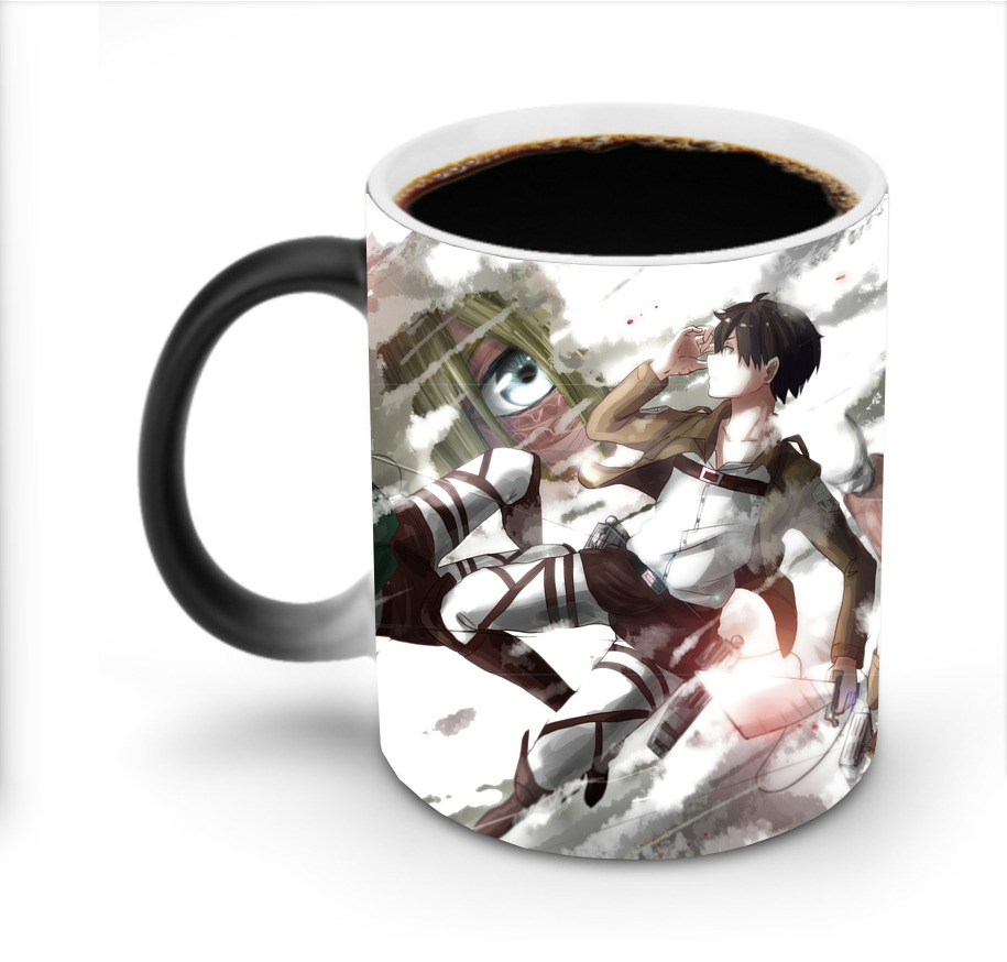 （画像用） 進撃の巨人 Attack on Titan 温度変色マグカップ