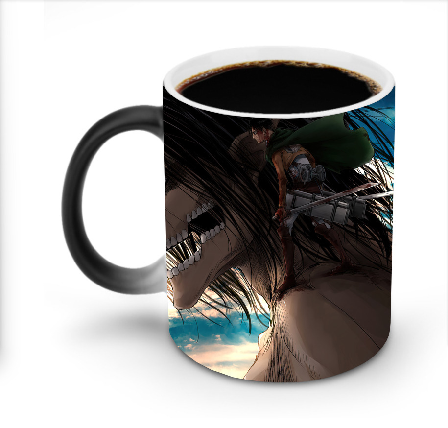 （画像用） 進撃の巨人 Attack on Titan 温度変色マグカップ
