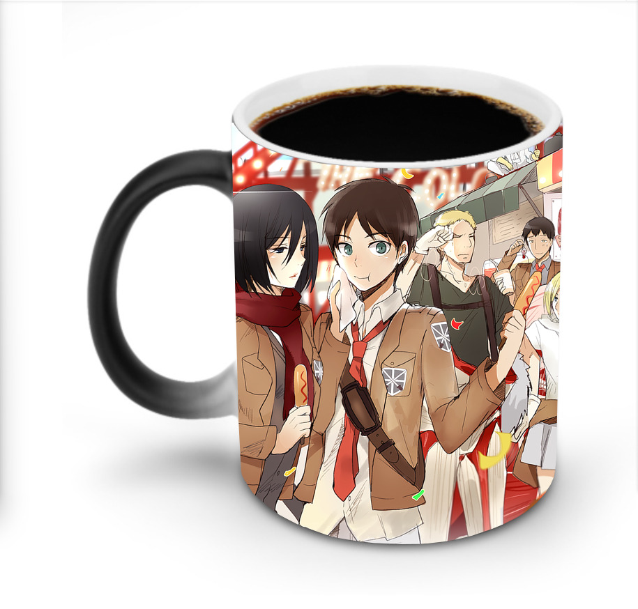 （画像用） 進撃の巨人 Attack on Titan 温度変色マグカップ