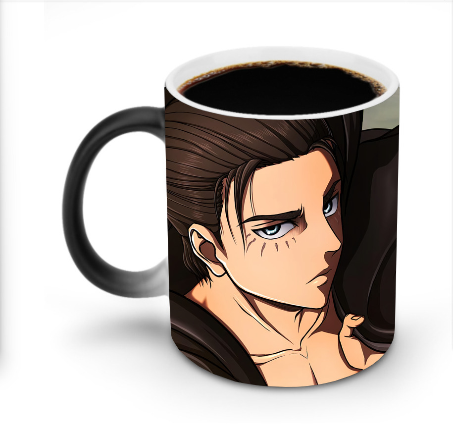 （画像用） 進撃の巨人 Attack on Titan 温度変色マグカップ