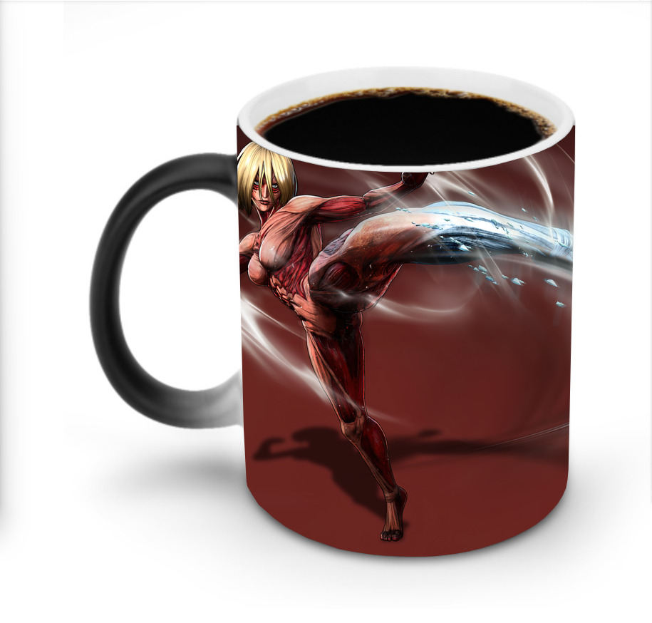 （画像用） 進撃の巨人 Attack on Titan 温度変色マグカップ