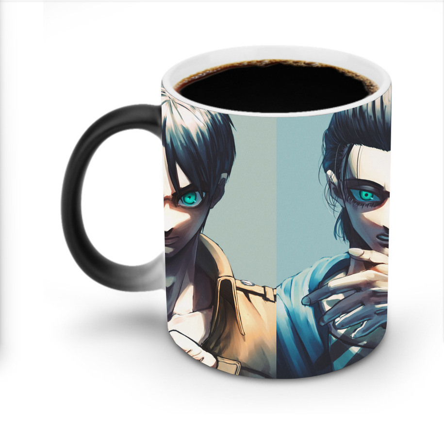 （画像用） 進撃の巨人 Attack on Titan 温度変色マグカップ