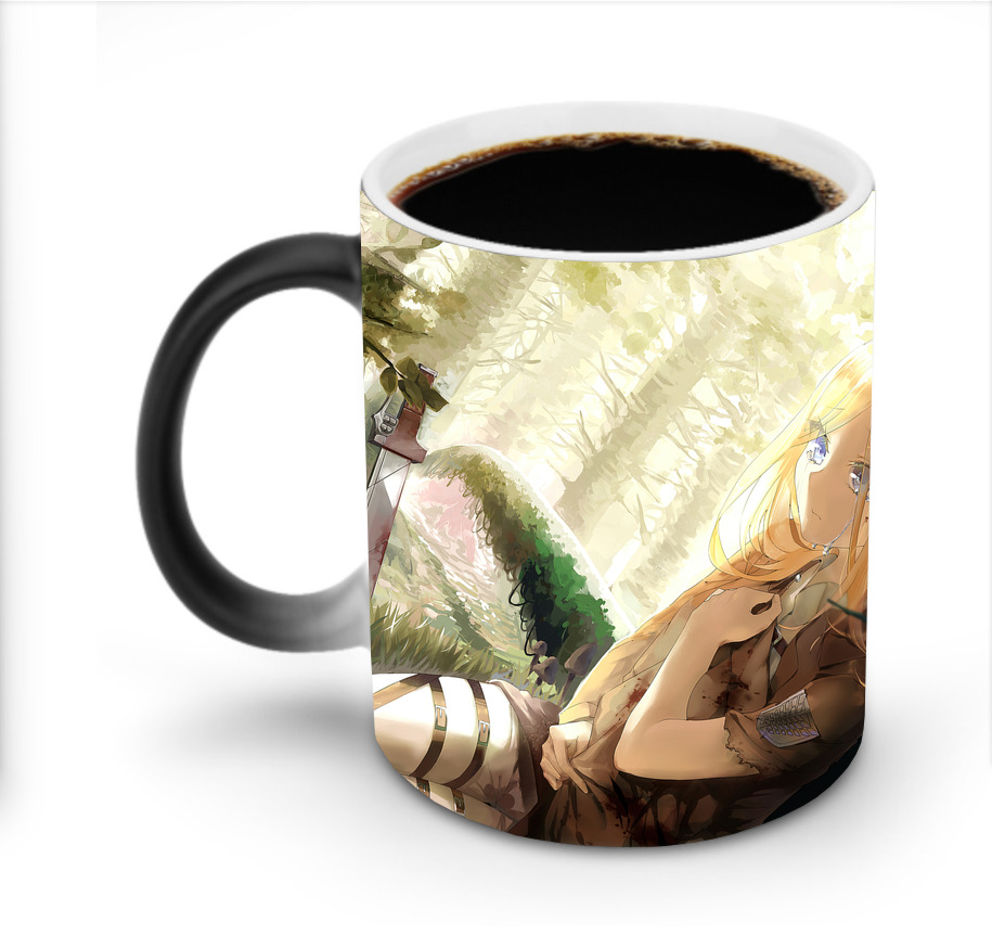 （画像用） 進撃の巨人 Attack on Titan 温度変色マグカップ