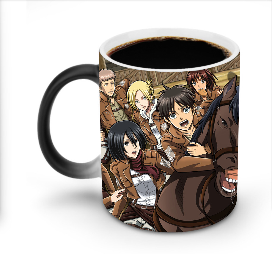 （画像用） 進撃の巨人 Attack on Titan 温度変色マグカップ