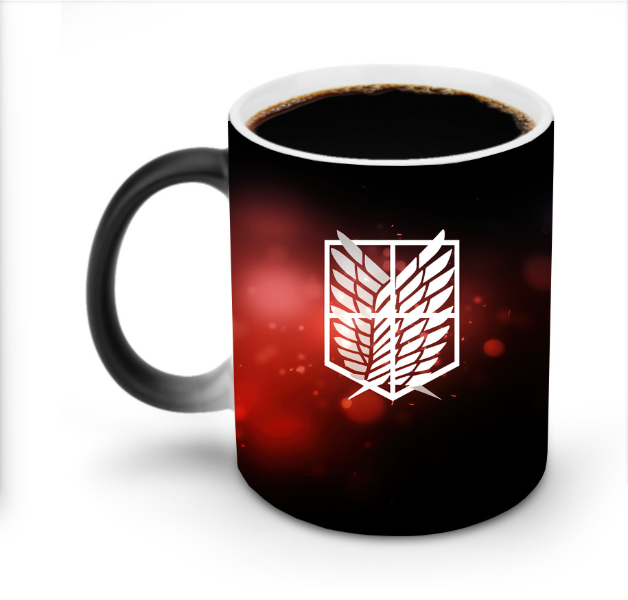（画像用） 進撃の巨人 Attack on Titan 温度変色マグカップ