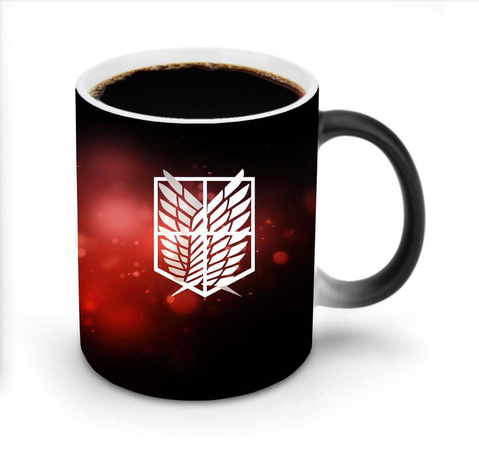 （画像用） 進撃の巨人 Attack on Titan 温度変色マグカップ