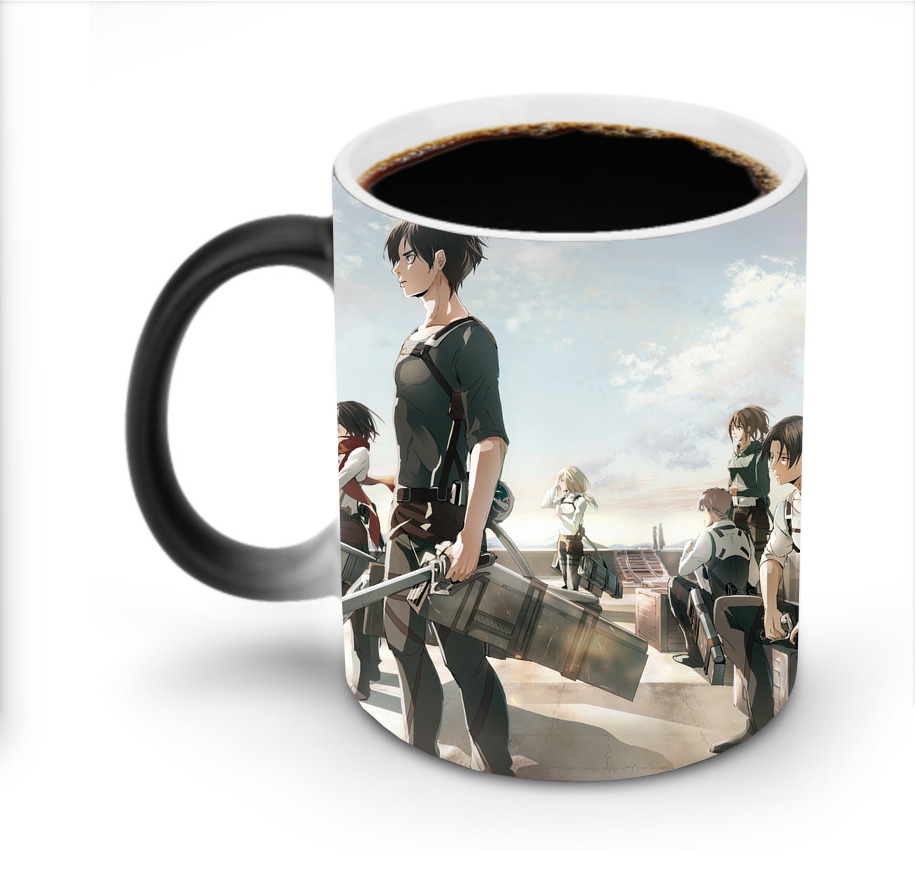 （画像用） 進撃の巨人 Attack on Titan 温度変色マグカップ