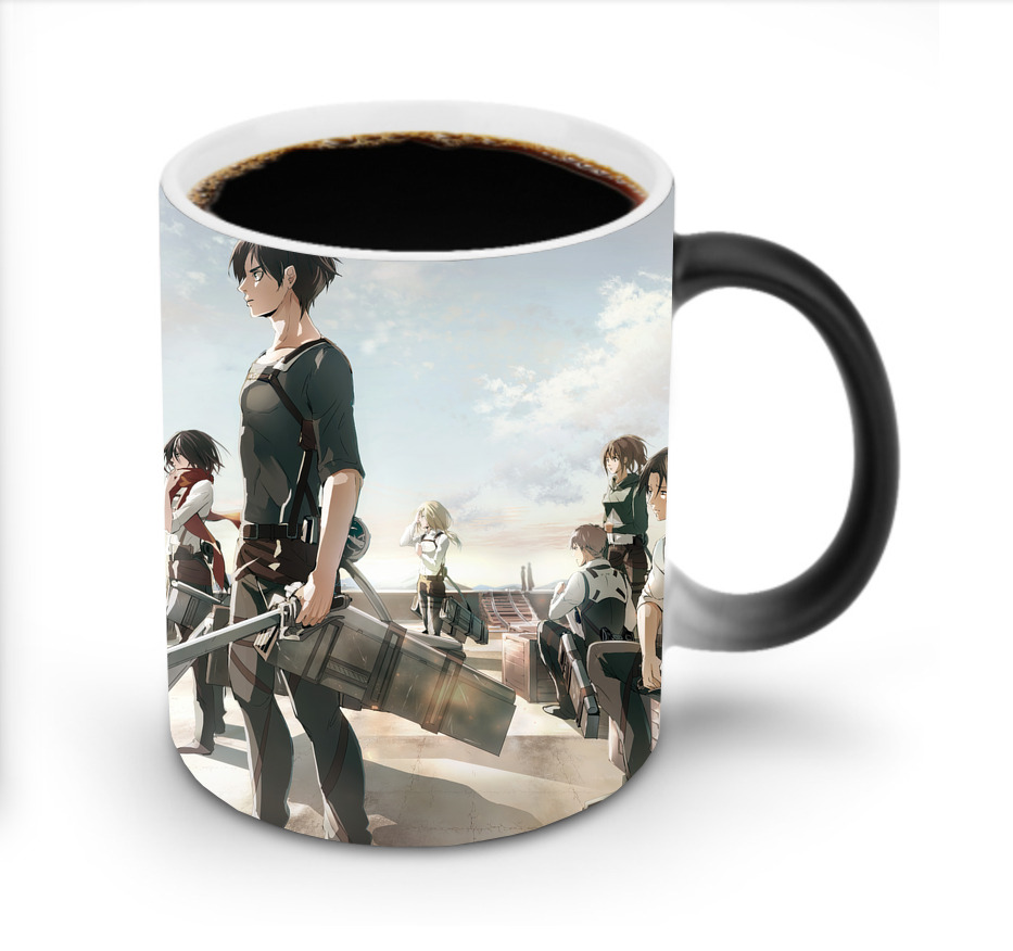 （画像用） 進撃の巨人 Attack on Titan 温度変色マグカップ