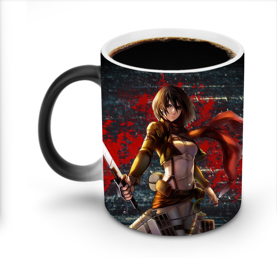 （画像用） 進撃の巨人 Attack on Titan 温度変色マグカップ