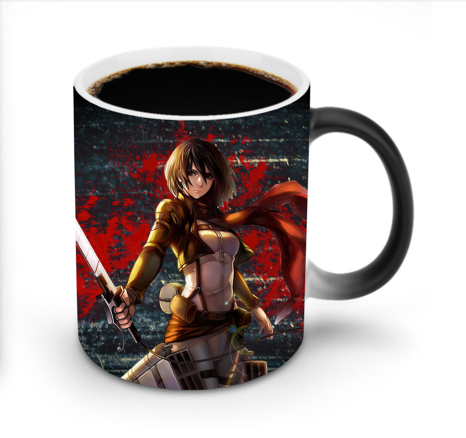 （画像用） 進撃の巨人 Attack on Titan 温度変色マグカップ