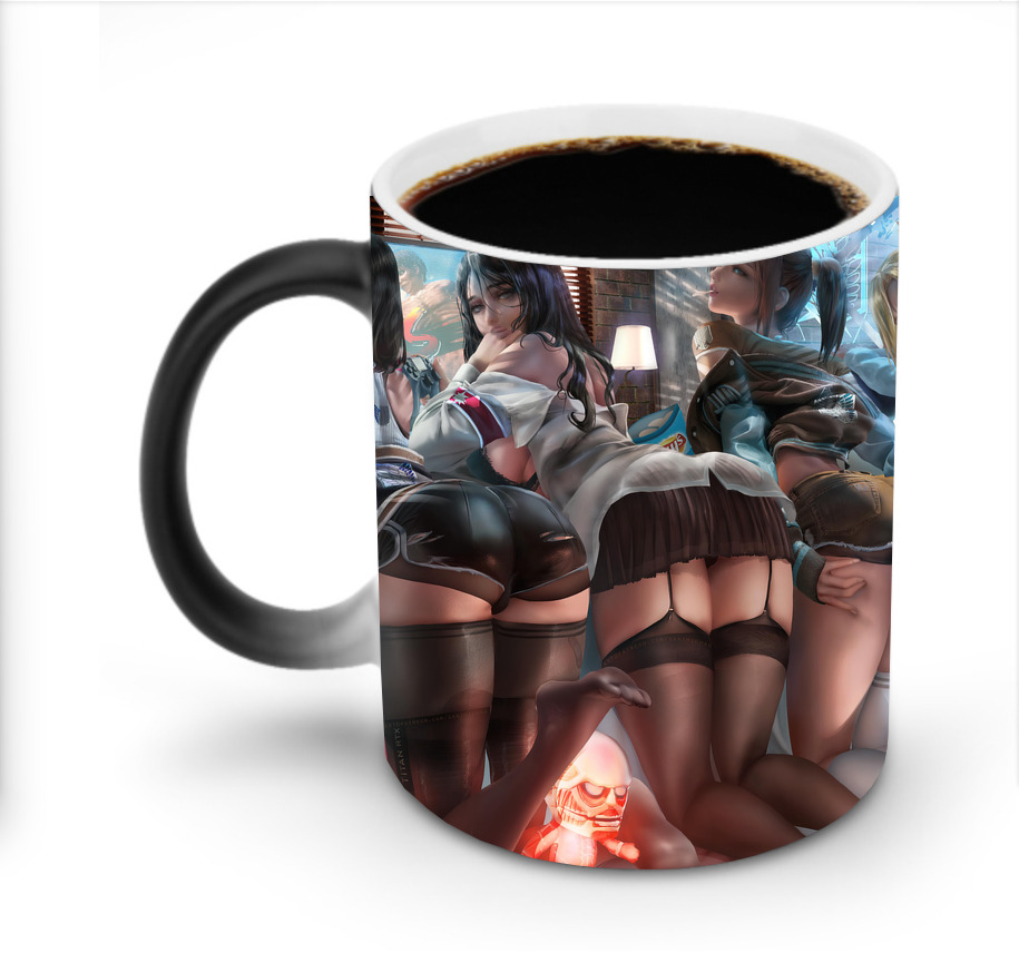 （画像用） 進撃の巨人 Attack on Titan 温度変色マグカップ