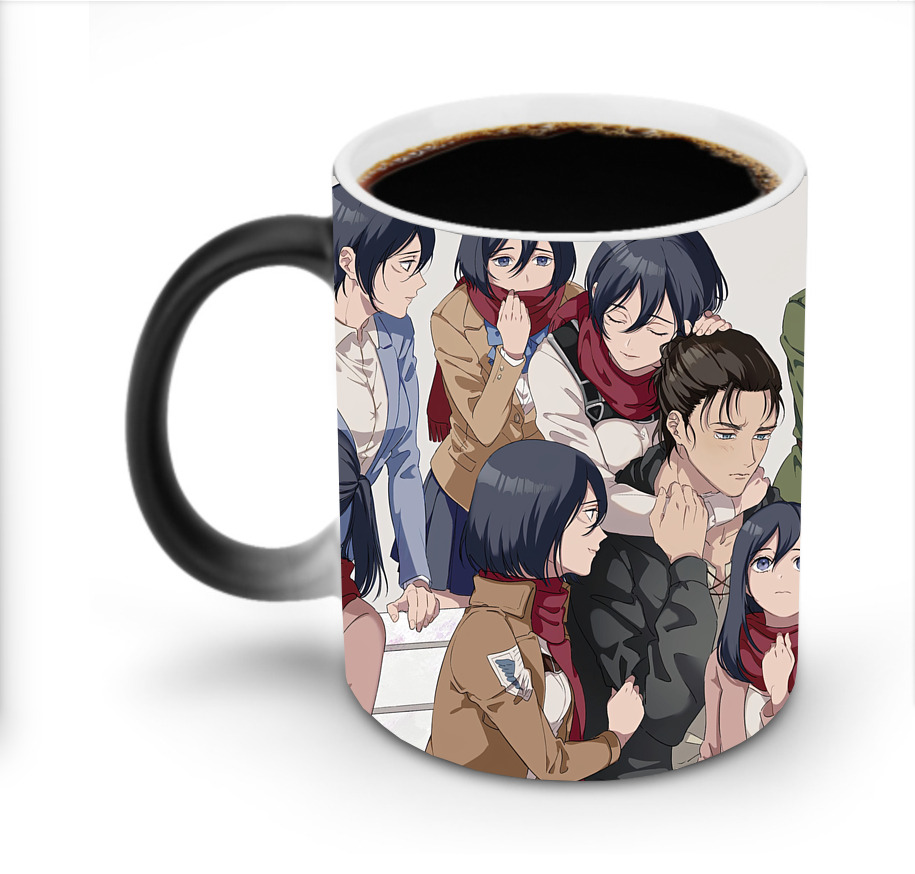 （画像用） 進撃の巨人 Attack on Titan 温度変色マグカップ