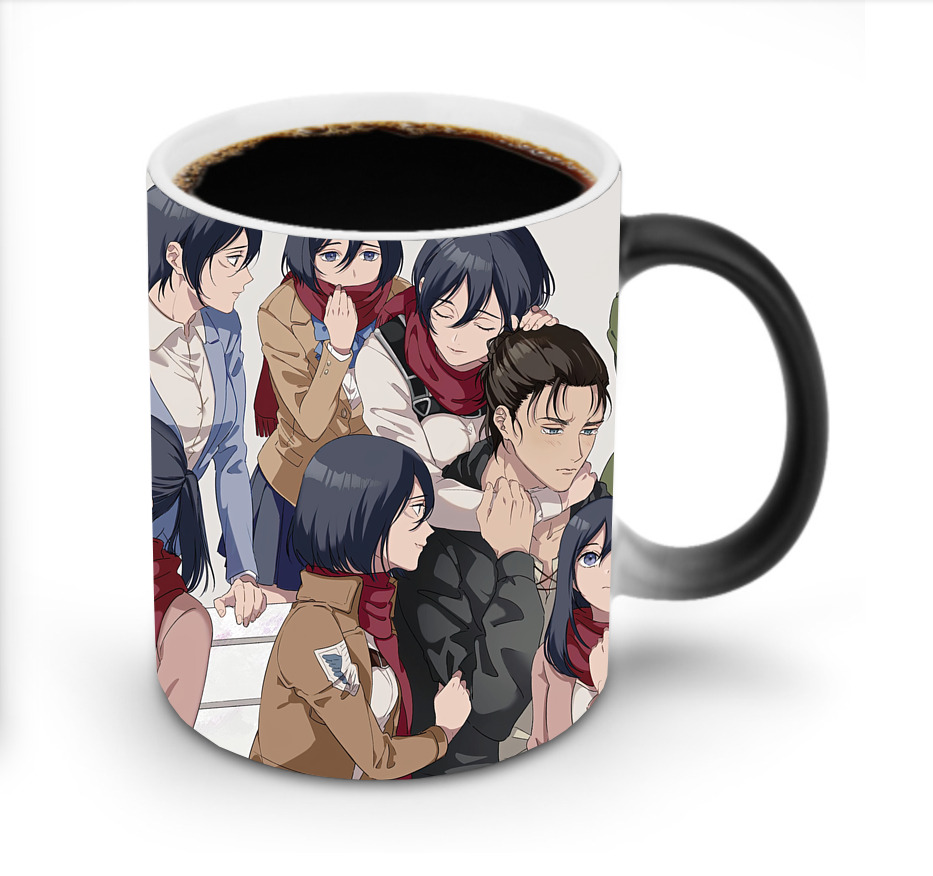 （画像用） 進撃の巨人 Attack on Titan 温度変色マグカップ