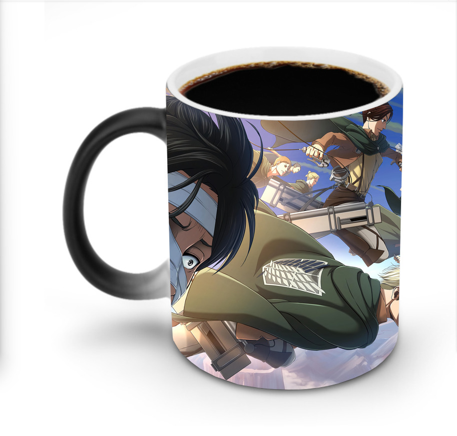 （画像用） 進撃の巨人 Attack on Titan 温度変色マグカップ