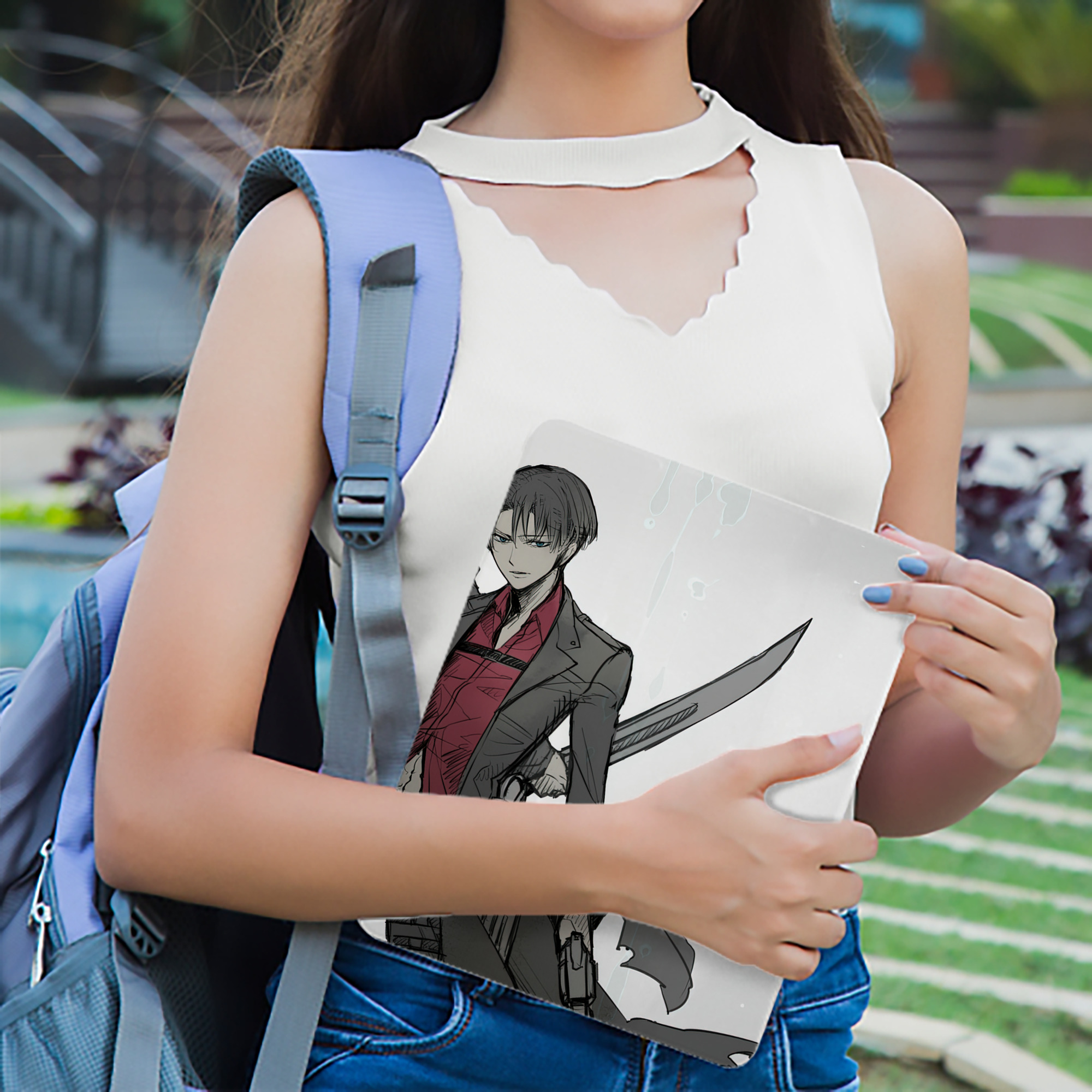 進撃の巨人 Attack on Titan IPad ケース ブック型 PUレザー TPU 耐衝撃 軽量 薄型 ペン収納なし 全面保護 IPad 各モデル対応
