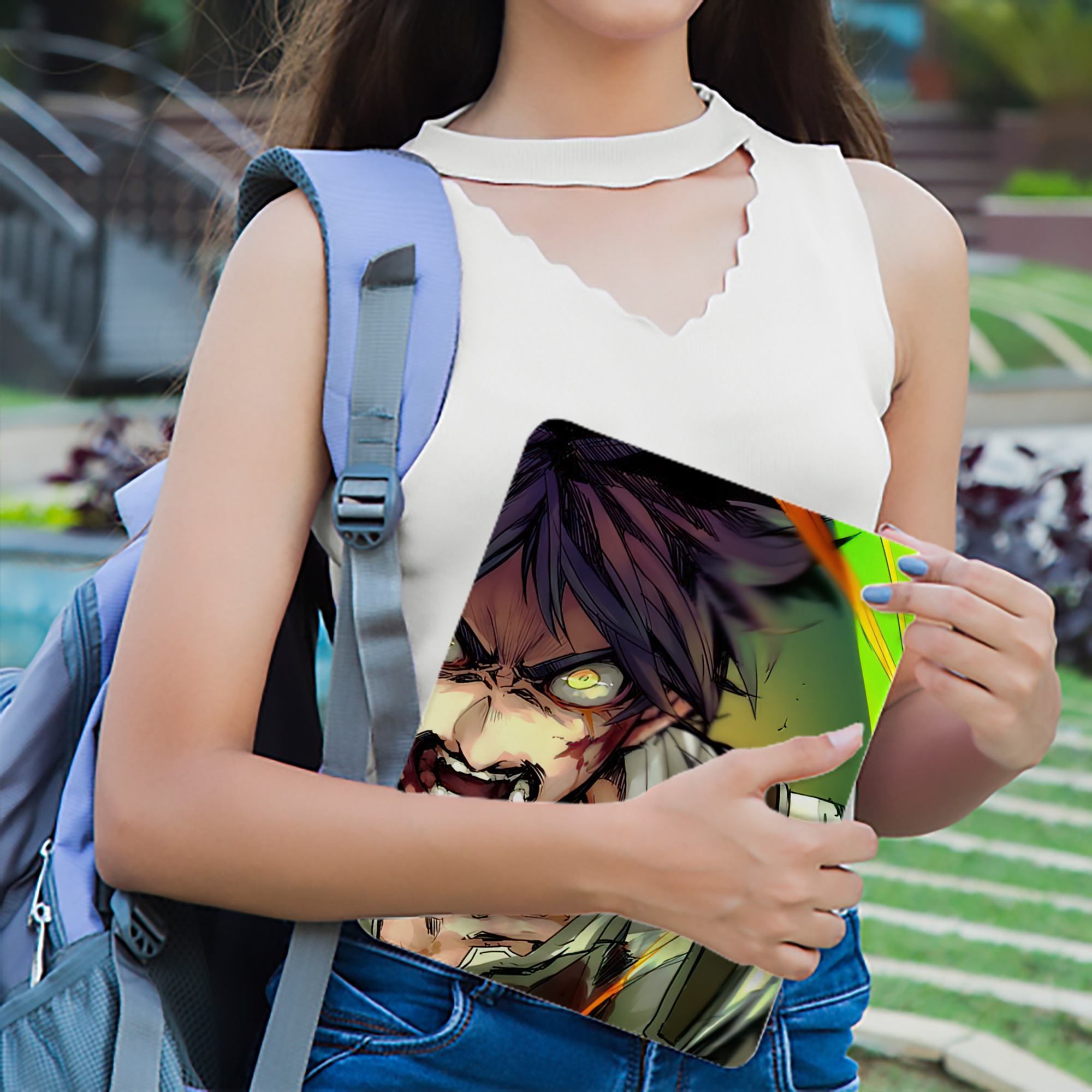 進撃の巨人 Attack on Titan IPad ケース ブック型 PUレザー TPU 耐衝撃 軽量 薄型 ペン収納なし 全面保護 IPad 各モデル対応