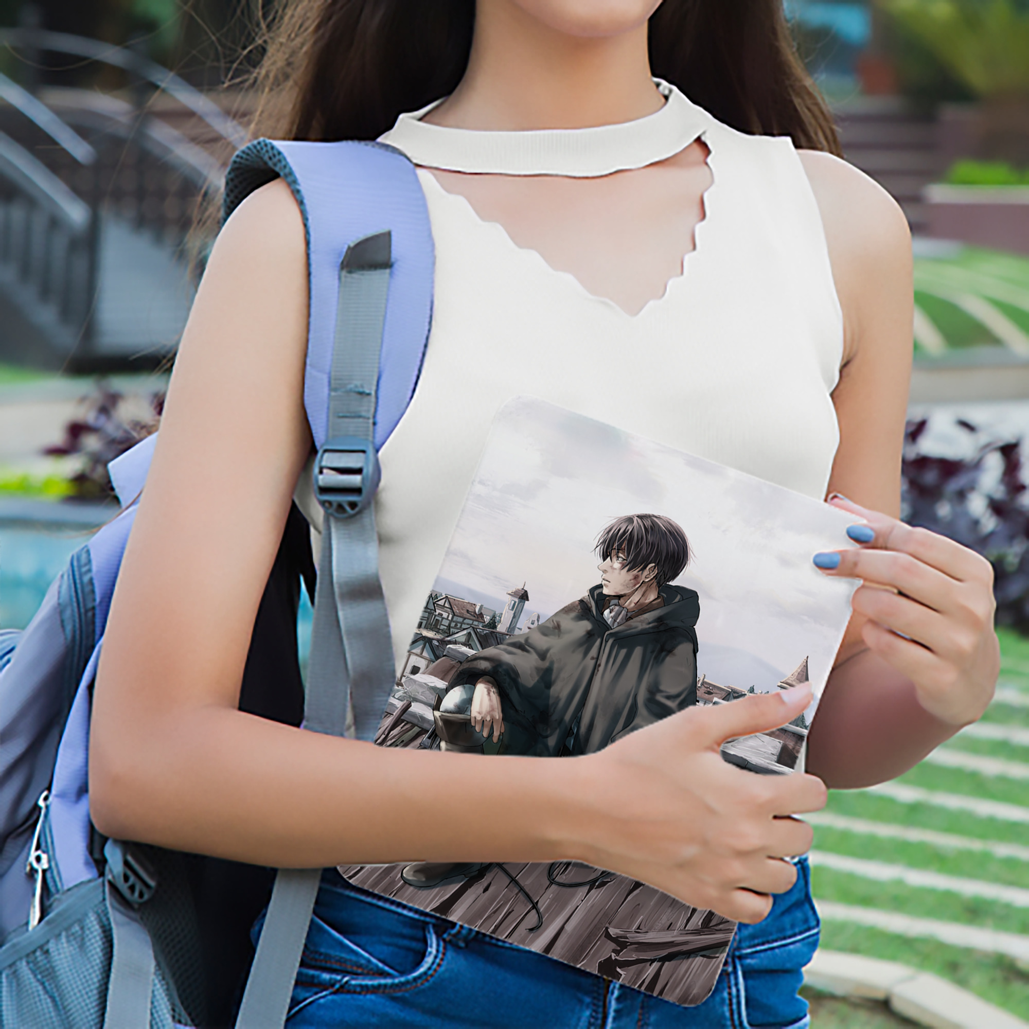 進撃の巨人 Attack on Titan IPad ケース ブック型 PUレザー TPU 耐衝撃 軽量 薄型 ペン収納なし 全面保護 IPad 各モデル対応