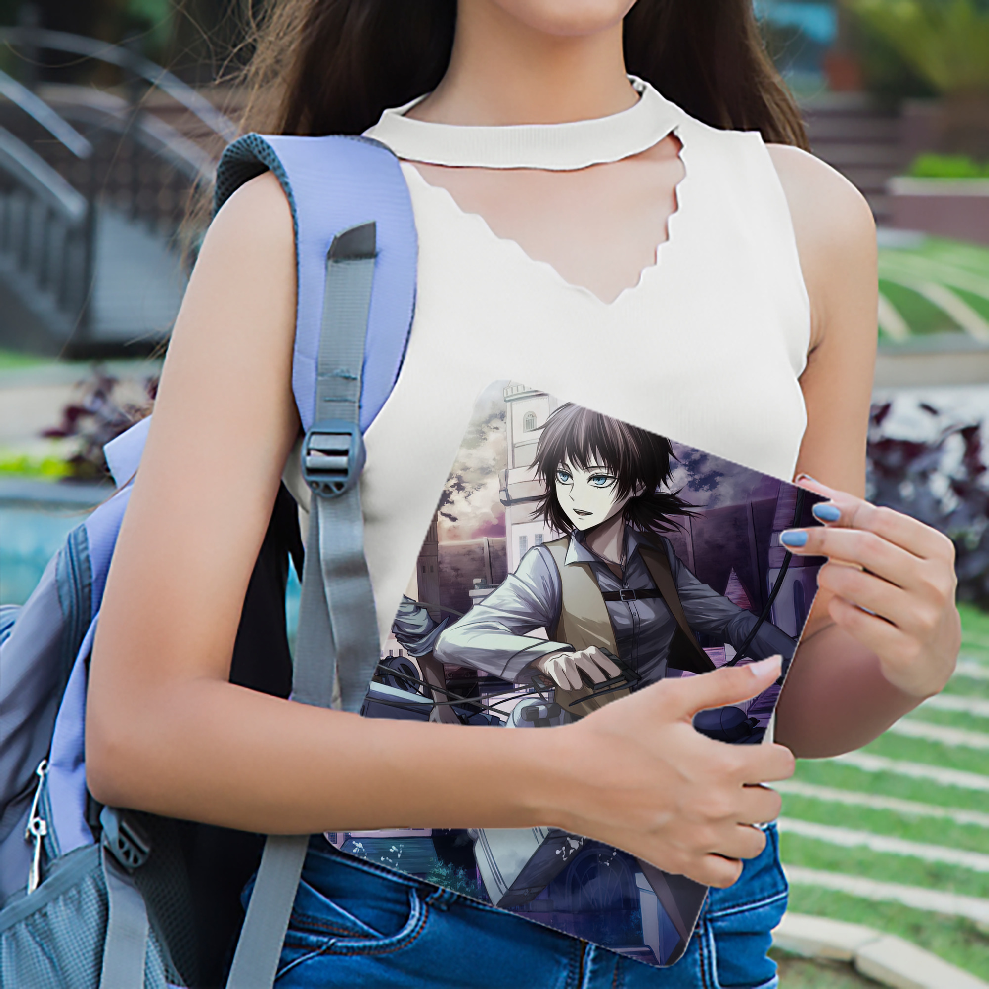 進撃の巨人 Attack on Titan IPad ケース ブック型 PUレザー TPU 耐衝撃 軽量 薄型 ペン収納なし 全面保護 IPad 各モデル対応