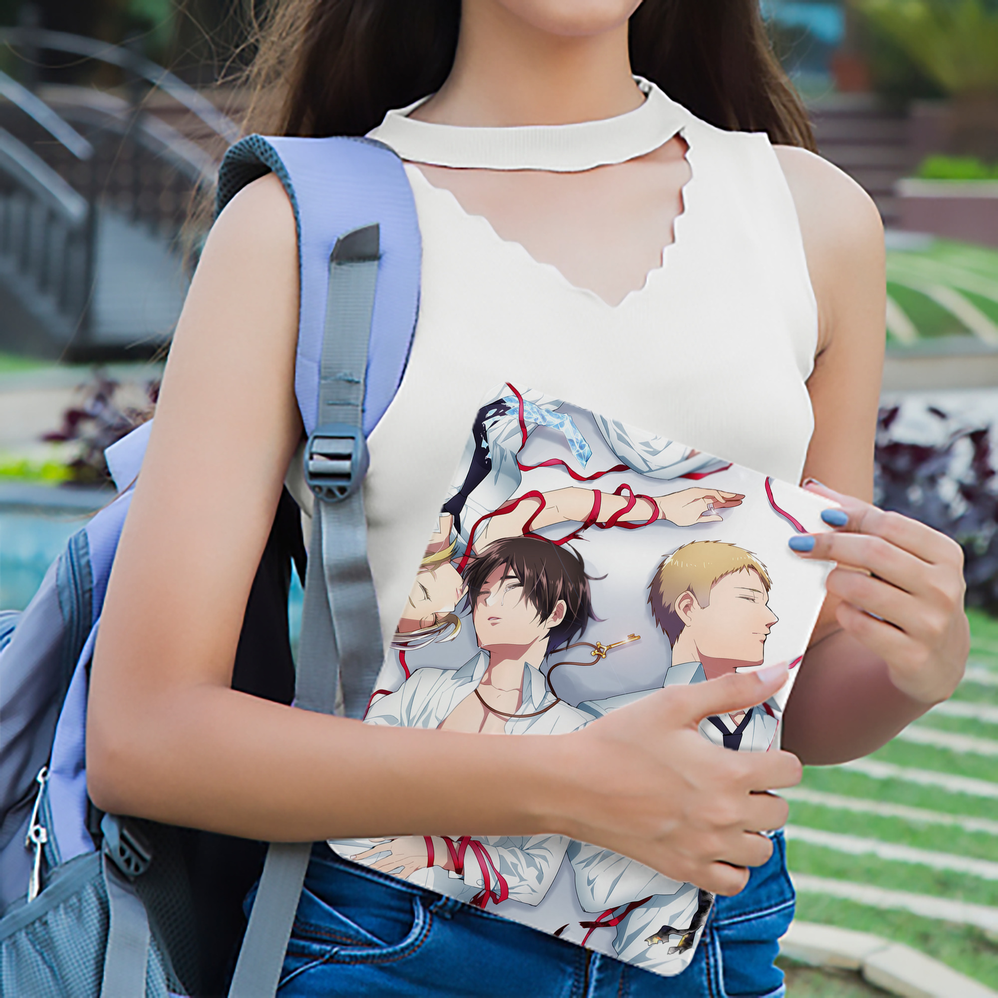 進撃の巨人 Attack on Titan IPadケース ペンホルダー付き ブックスタイルデザイン