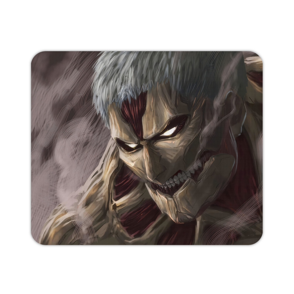 （画像用） 進撃の巨人 Attack on Titan マウスパッド ステッチ加工 ラバー素材 防水 滑り止め 超薄型 ゲーミング/オフィス対応