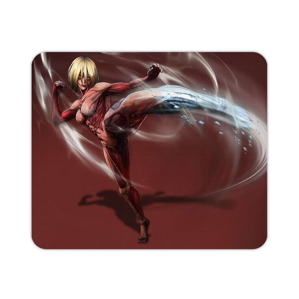 （画像用） 進撃の巨人 Attack on Titan マウスパッド ステッチ加工 ラバー素材 防水 滑り止め 超薄型 ゲーミング/オフィス対応