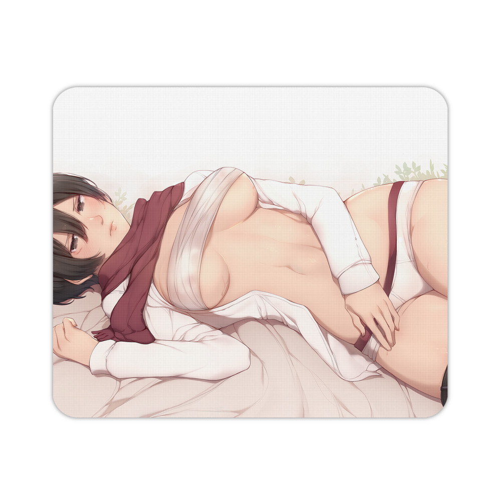 （画像用） 進撃の巨人 Attack on Titan マウスパッド ステッチ加工 ラバー素材 防水 滑り止め 超薄型 ゲーミング/オフィス対応
