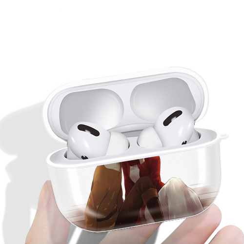 進撃の巨人 Attack on Titan 【AirPods Pro用】ハードシェル保護ケース 耐衝撃・防指紋・カラビナ付き商品仕様