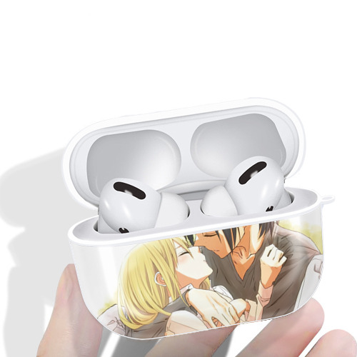 進撃の巨人 Attack on Titan 【AirPods Pro用】ハードシェル保護ケース 耐衝撃・防指紋・カラビナ付き商品仕様
