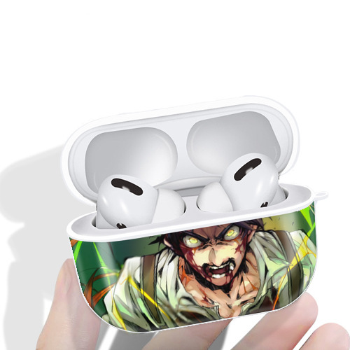 進撃の巨人 Attack on Titan 【AirPods Pro用】ハードシェル保護ケース 耐衝撃・防指紋・カラビナ付き商品仕様