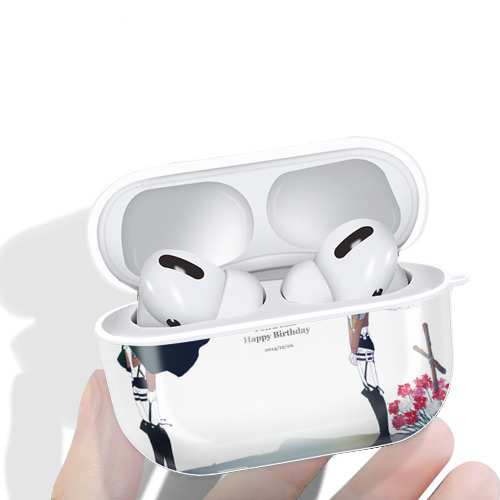進撃の巨人 Attack on Titan 【AirPods Pro用】ハードシェル保護ケース 耐衝撃・防指紋・カラビナ付き商品仕様