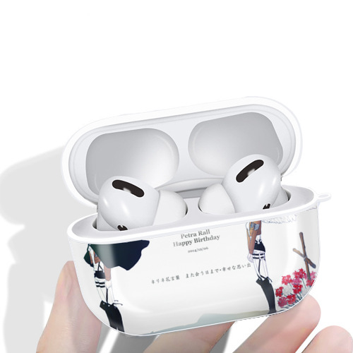 進撃の巨人 Attack on Titan 【AirPods Pro用】ハードシェル保護ケース 耐衝撃・防指紋・カラビナ付き商品仕様