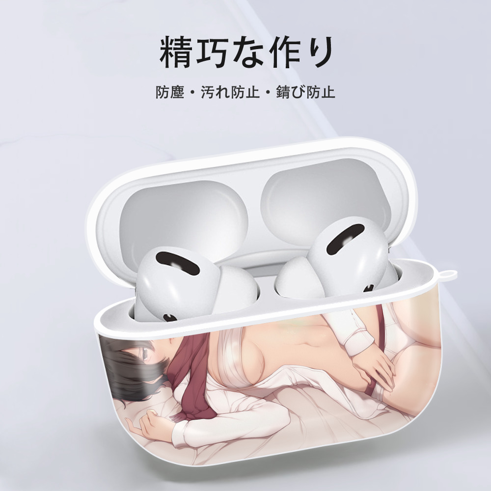 進撃の巨人 Attack on Titan 【AirPods Pro用】ハードシェル保護ケース 耐衝撃・防指紋・カラビナ付き商品仕様