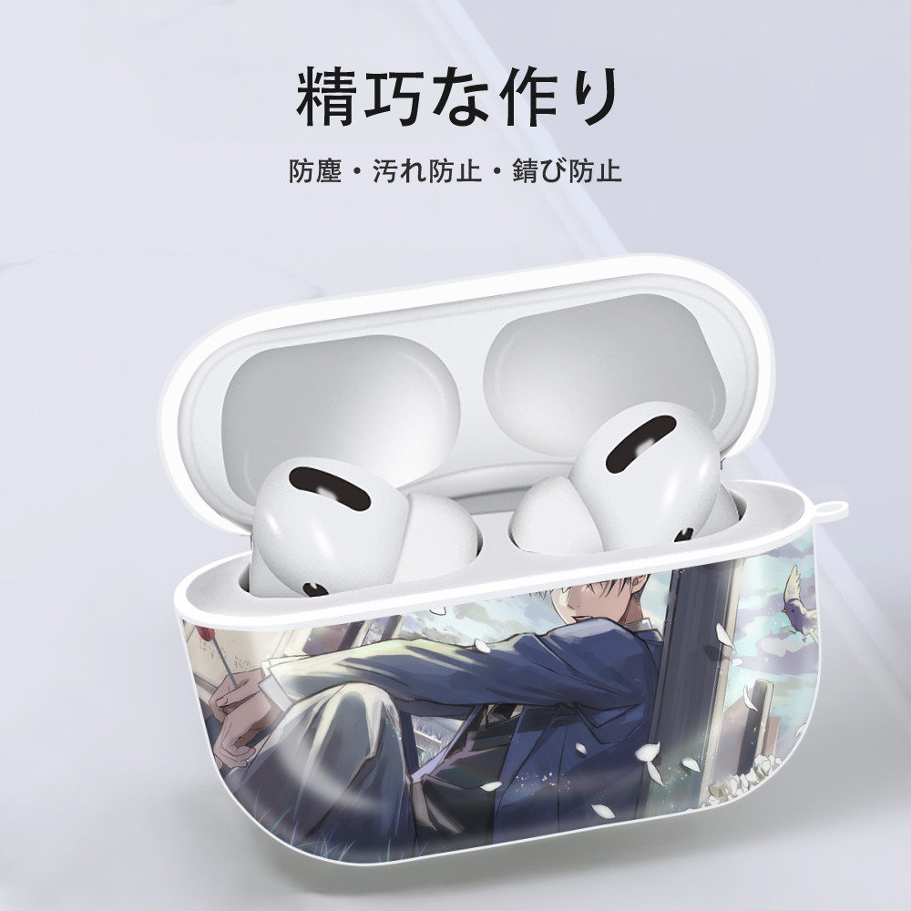 進撃の巨人 Attack on Titan 【AirPods Pro用】ハードシェル保護ケース 耐衝撃・防指紋・カラビナ付き商品仕様