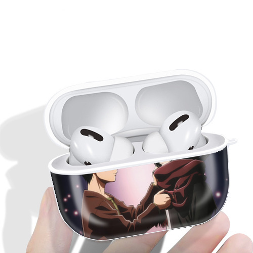 進撃の巨人 Attack on Titan 【AirPods Pro用】ハードシェル保護ケース 耐衝撃・防指紋・カラビナ付き商品仕様