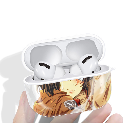 進撃の巨人 Attack on Titan 【AirPods Pro用】ハードシェル保護ケース 耐衝撃・防指紋・カラビナ付き商品仕様