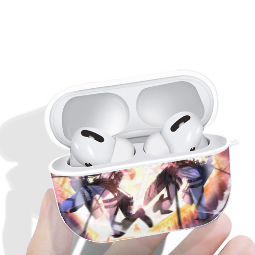 進撃の巨人 Attack on Titan 【AirPods Pro用】ハードシェル保護ケース 耐衝撃・防指紋・カラビナ付き商品仕様