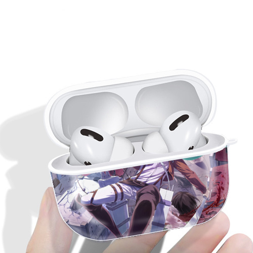 進撃の巨人 Attack on Titan 【AirPods Pro用】ハードシェル保護ケース 耐衝撃・防指紋・カラビナ付き商品仕様
