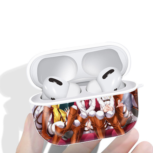 進撃の巨人 Attack on Titan 【AirPods Pro用】ハードシェル保護ケース 耐衝撃・防指紋・カラビナ付き商品仕様