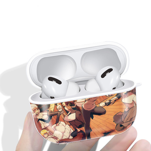 進撃の巨人 Attack on Titan 【AirPods Pro用】ハードシェル保護ケース 耐衝撃・防指紋・カラビナ付き商品仕様
