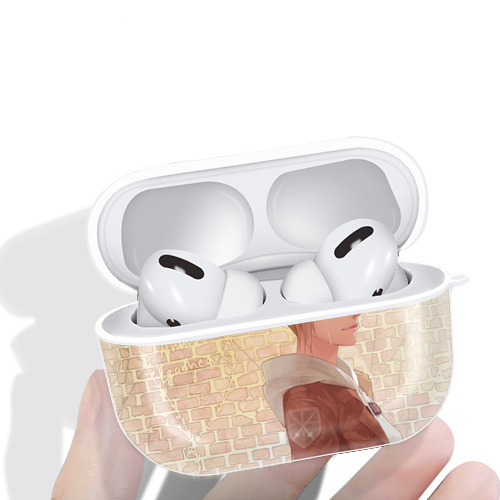 進撃の巨人 Attack on Titan 【AirPods Pro用】ハードシェル保護ケース 耐衝撃・防指紋・カラビナ付き商品仕様