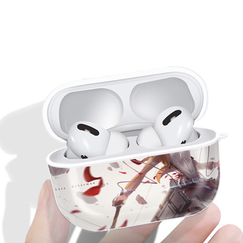 進撃の巨人 Attack on Titan 【AirPods Pro用】ハードシェル保護ケース 耐衝撃・防指紋・カラビナ付き商品仕様