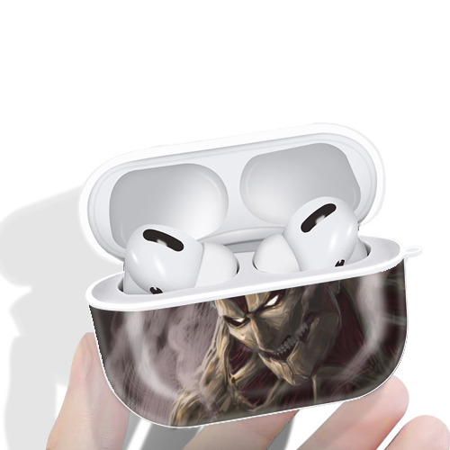 進撃の巨人 Attack on Titan 【AirPods Pro用】ハードシェル保護ケース 耐衝撃・防指紋・カラビナ付き商品仕様