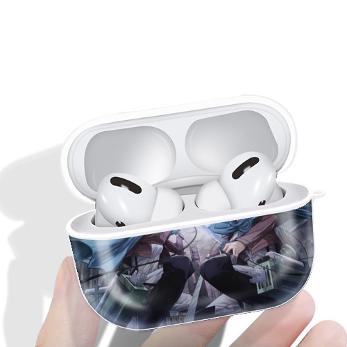 進撃の巨人 Attack on Titan 【AirPods Pro用】ハードシェル保護ケース 耐衝撃・防指紋・カラビナ付き商品仕様