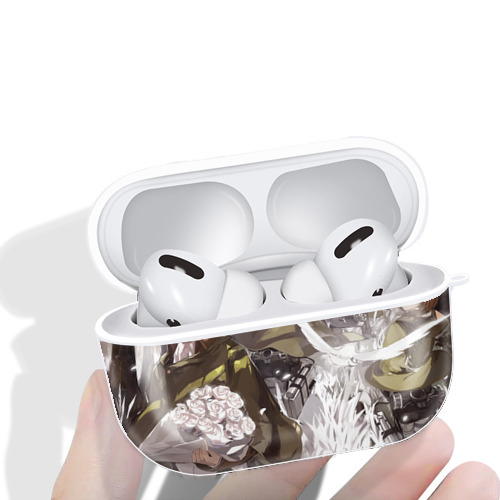 進撃の巨人 Attack on Titan 【AirPods Pro用】ハードシェル保護ケース 耐衝撃・防指紋・カラビナ付き商品仕様