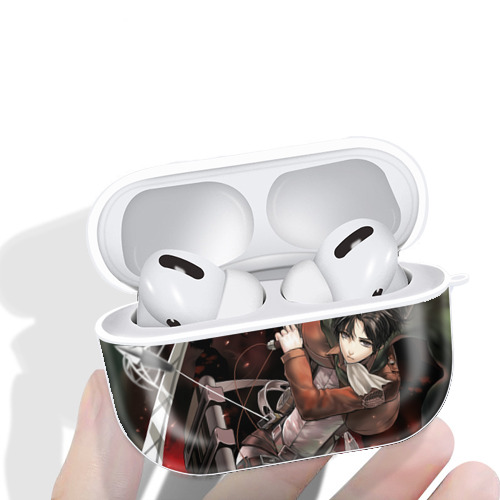 進撃の巨人 Attack on Titan 【AirPods Pro用】ハードシェル保護ケース 耐衝撃・防指紋・カラビナ付き商品仕様