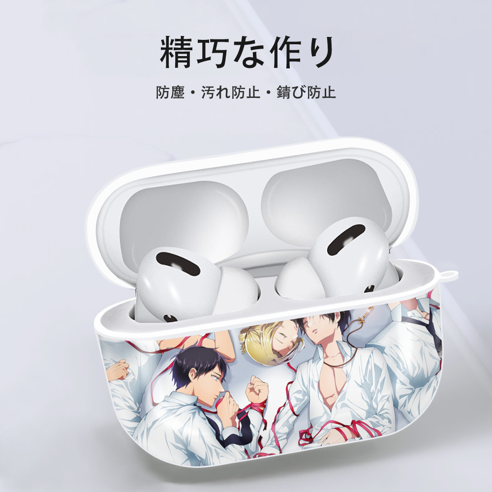 進撃の巨人 Attack on Titan 【AirPods Pro用】ハードシェル保護ケース 耐衝撃・防指紋・カラビナ付き商品仕様