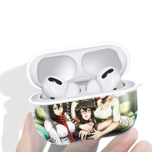 進撃の巨人 Attack on Titan 【AirPods Pro用】ハードシェル保護ケース 耐衝撃・防指紋・カラビナ付き商品仕様